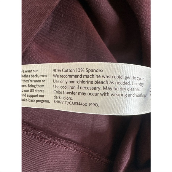 Eileen Fisher Cotton Blend Long Sleeve Tunic Top - Picture 8 of 11